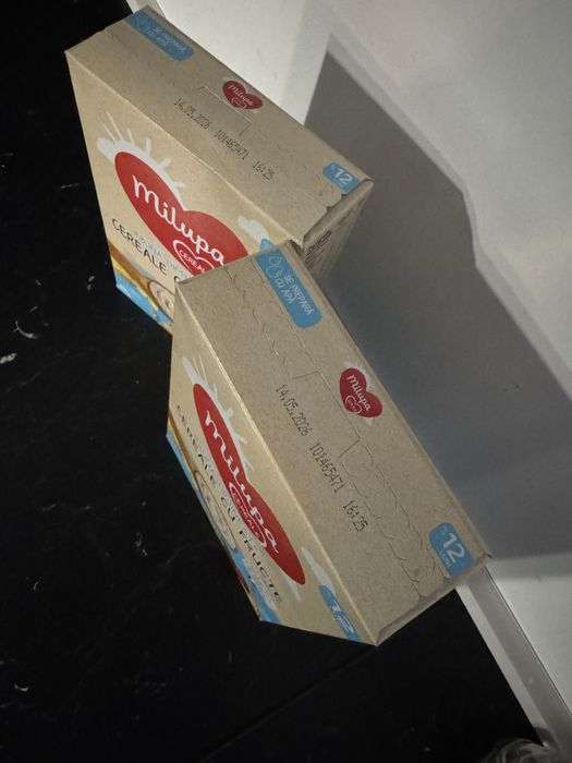 Milupa cereale cu fructe 12 luni la pret jumate!