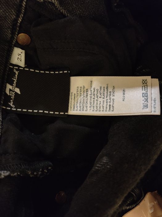 Blugi  dama 7 for all Mankind purtati o singura data