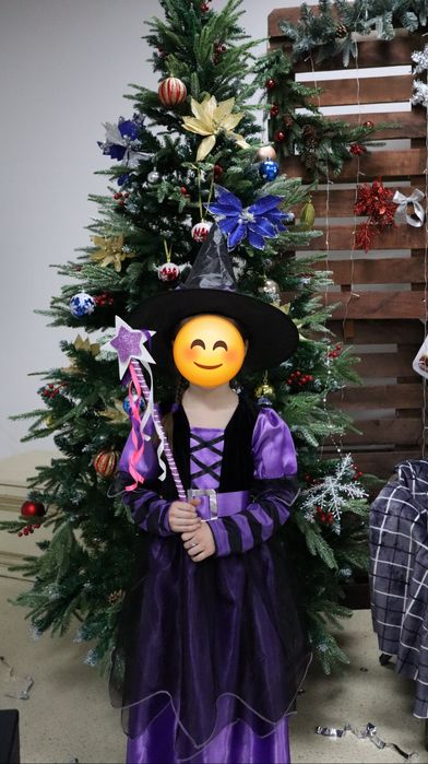 Новогодний косьюм ведьмочки