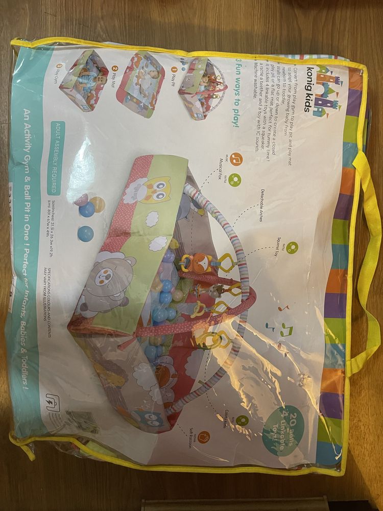 Активна гимнастика за деца  бебета Konig Kids