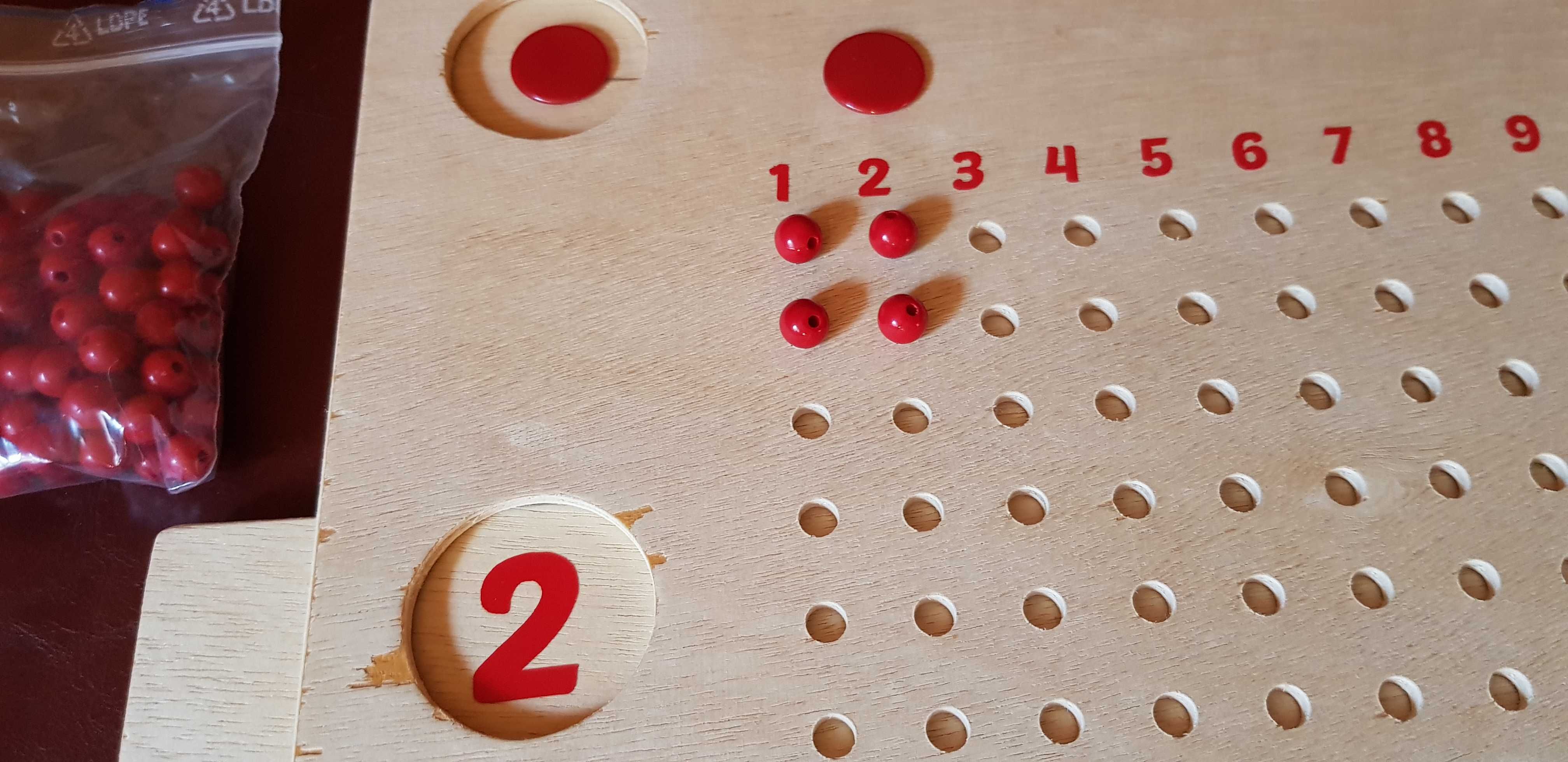 Tabla multiplicare inmultire Montessori