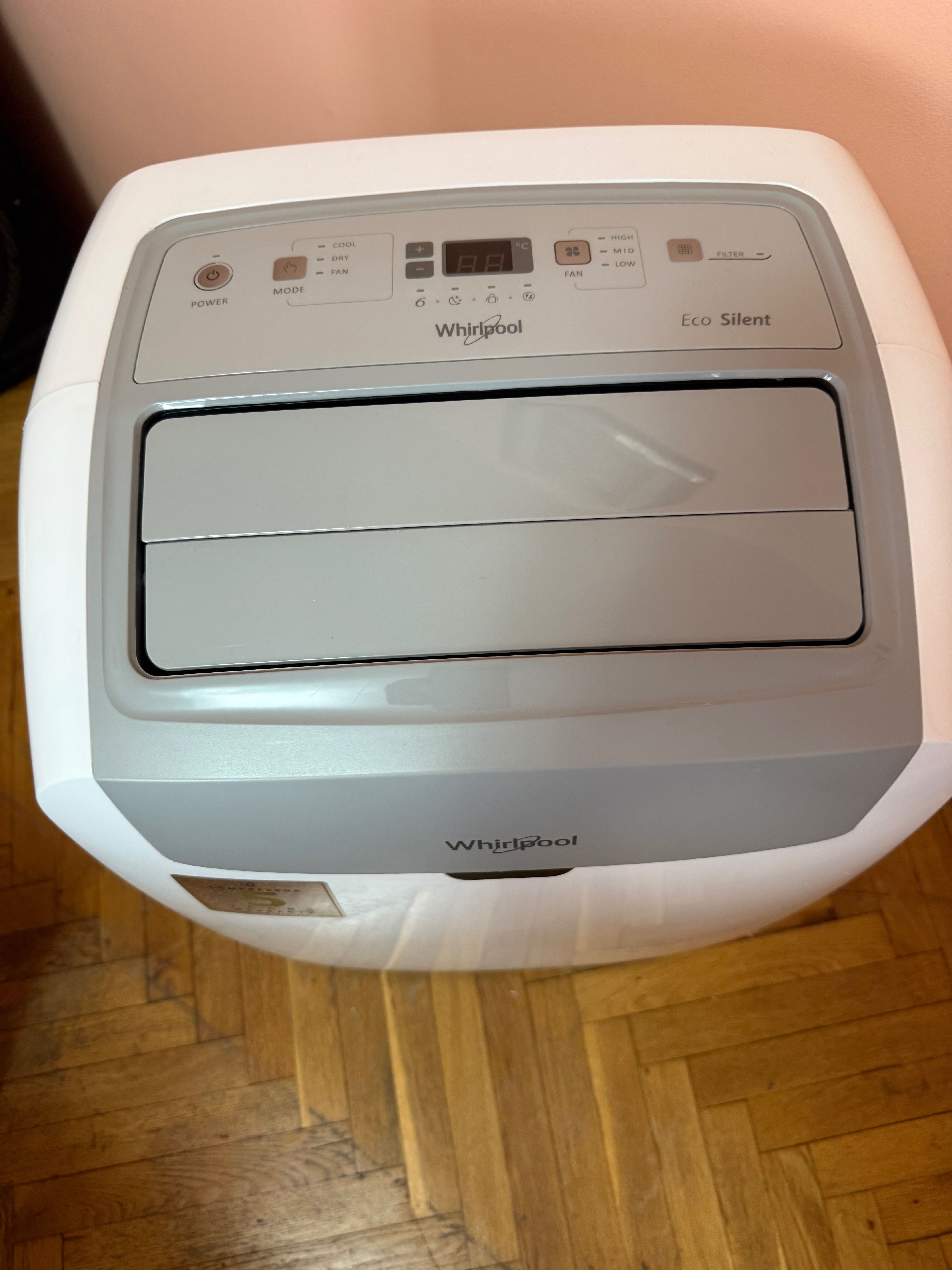 Преносим климатик Whirlpool 12 000 BTU, PACW212CO– КАТО НОВ!