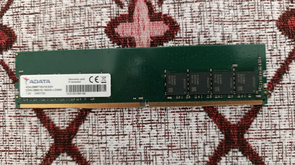 Озу 16 gb 1 планка ddr4