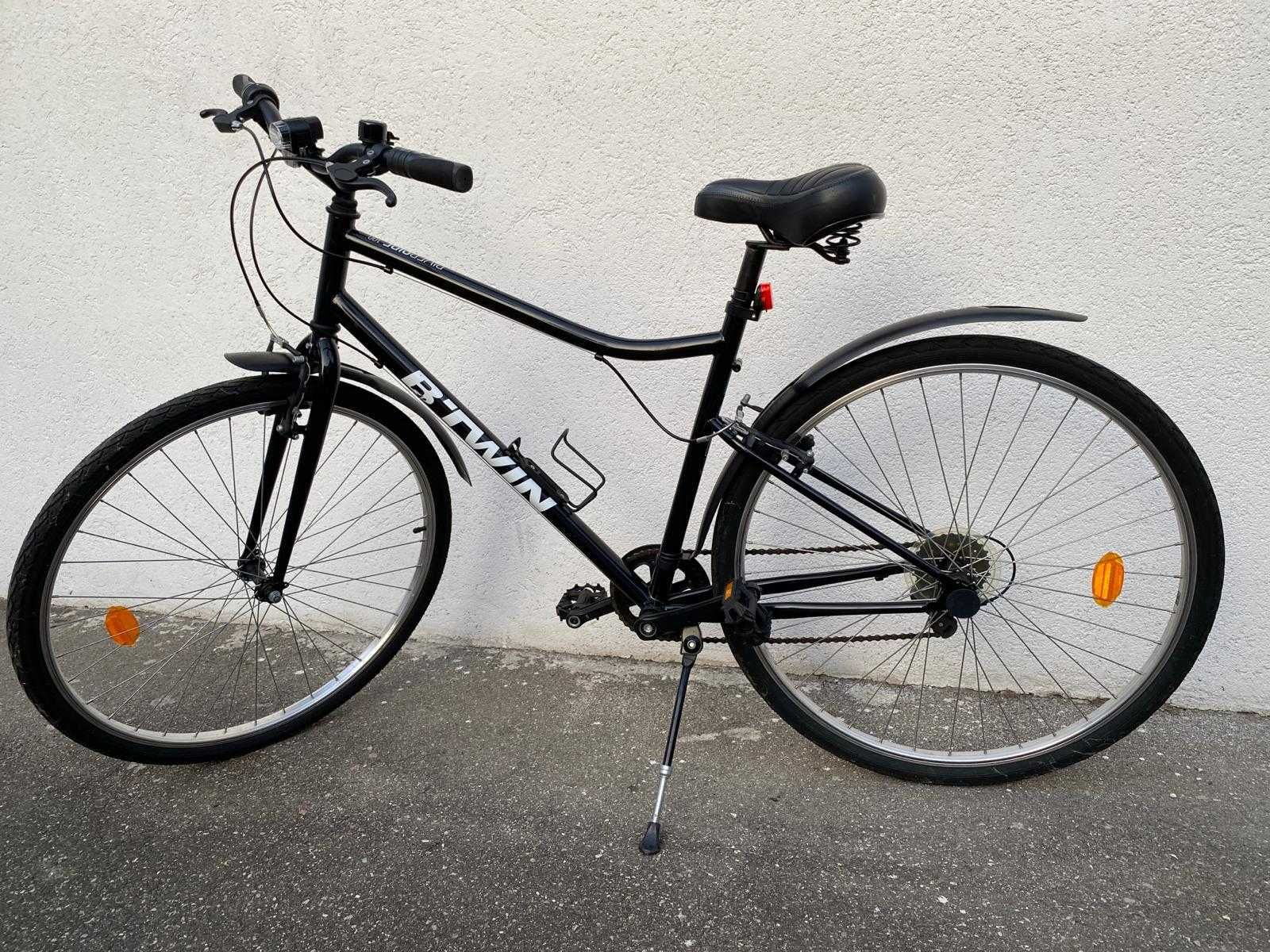 Bicicleta adulti Decathlon B-TWIN Riverside 100, stare foarte buna