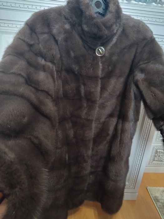Норковая шуба женская