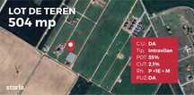 Lot de teren intravilan, 504 mp, Mega Park Vidra, Ilfov, zona Mamina