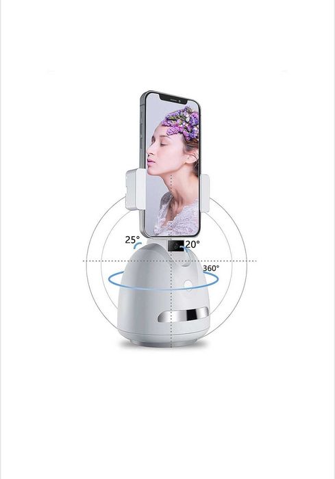 Suport smart pentru telefon, Face & Body Tracking