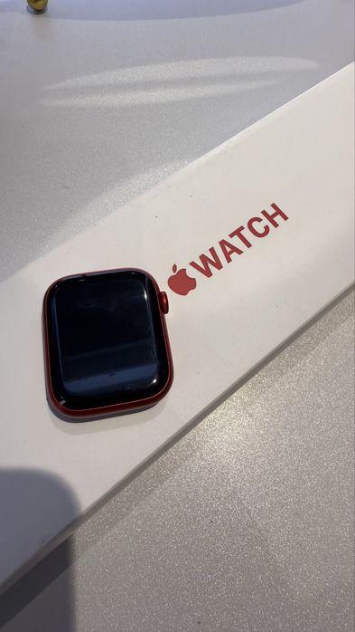 iwatch 8/45 red ideal 100%