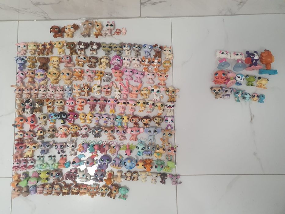 Lot set imens figurine littlest pet shop lps rare