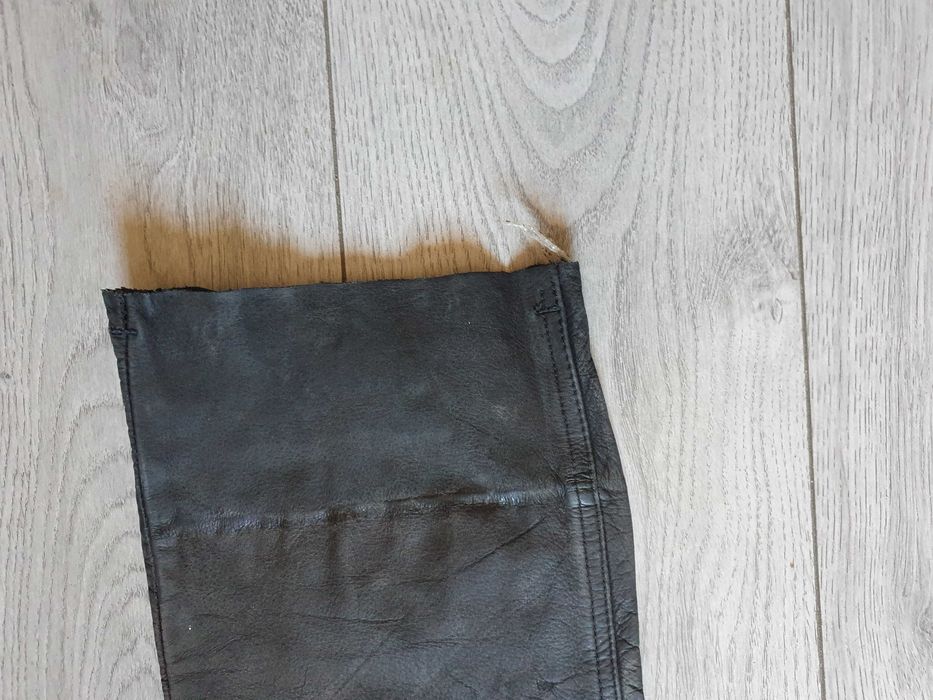 Pantaloni de piele JOHN DEVIN - Marimea 36 (Talie 89 cm)