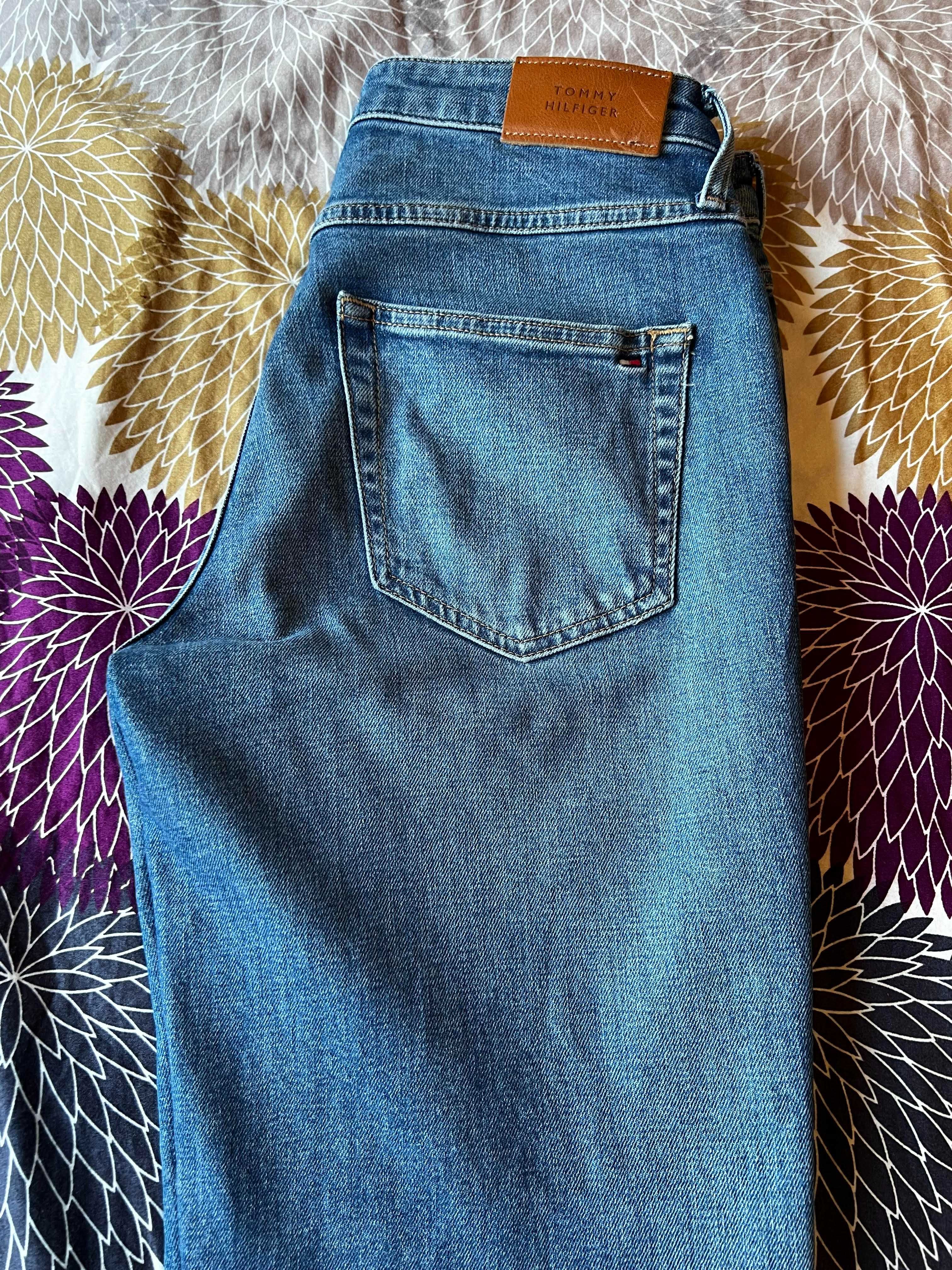 Blugi Tommy Hilfiger -Classic straight 28/30, albastru denim