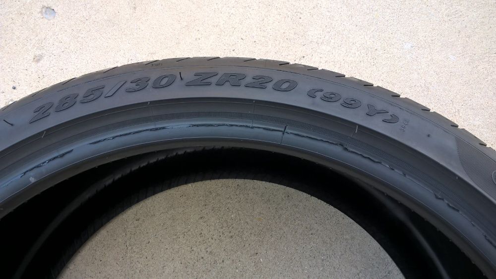 O anvelopa de vara 285 30 20 pirelli p zero profil 6,5 mm