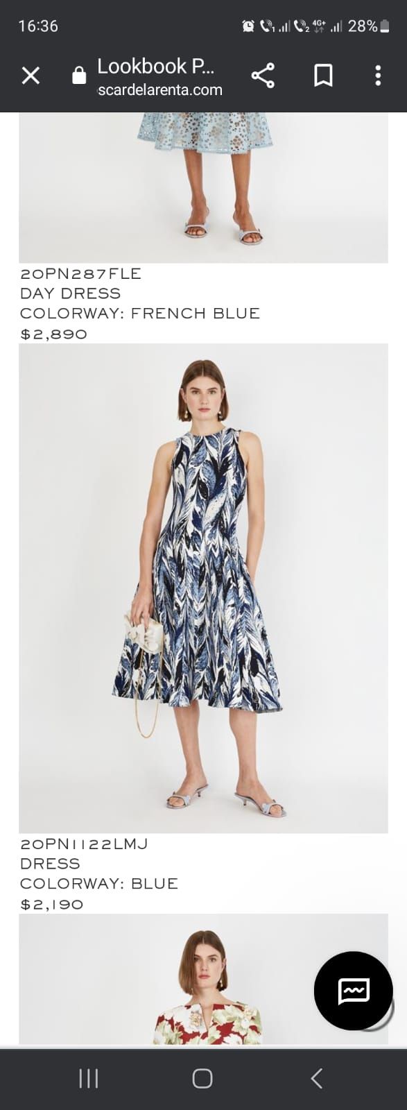 Rochie Oscar de la Renta