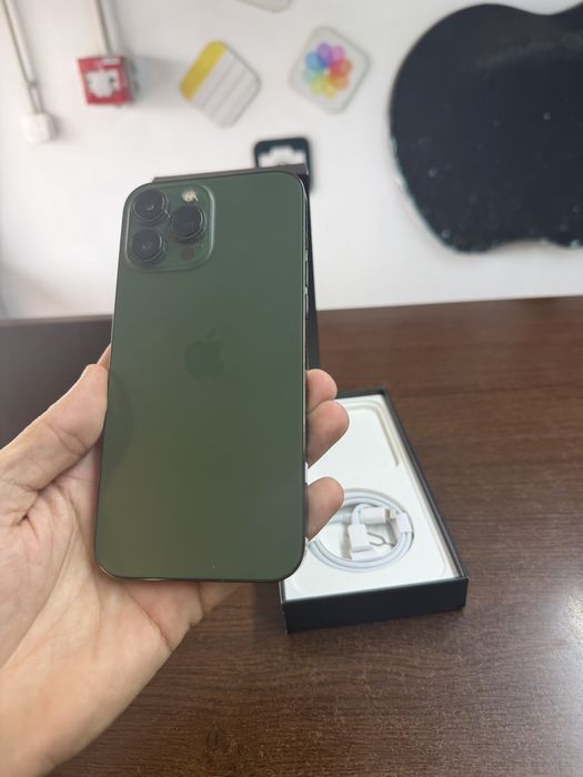 Vand Iphone 13 Pro Max 256Gb Green full box