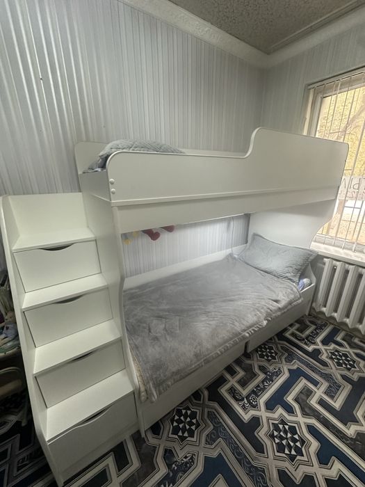 Кровать двухъярусная детская