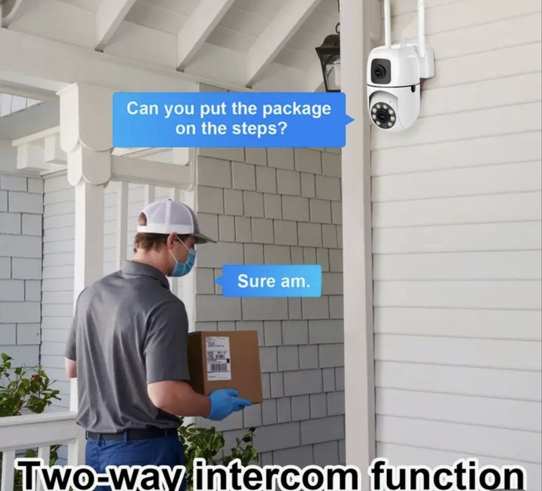 Camera supraveghere camera video 360 night vision