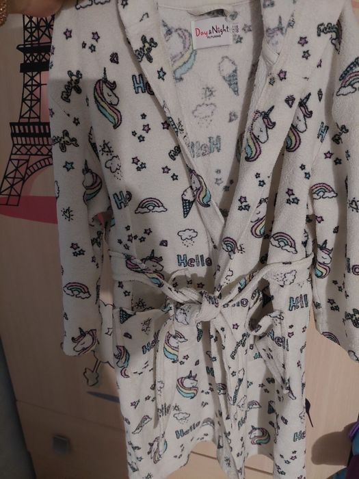 Халат для девочки 110/116 ростовка