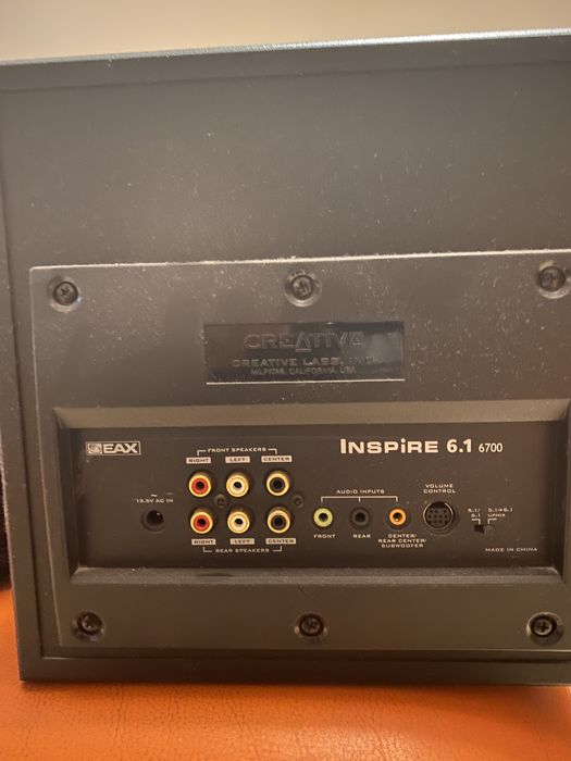 Multimedia Speaker Audio Creative Inspire 6.1 6700 (Boxe)