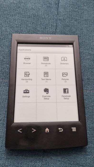 eBook Reader Sony PRS-T2 Touch, Wi-Fi, Negru