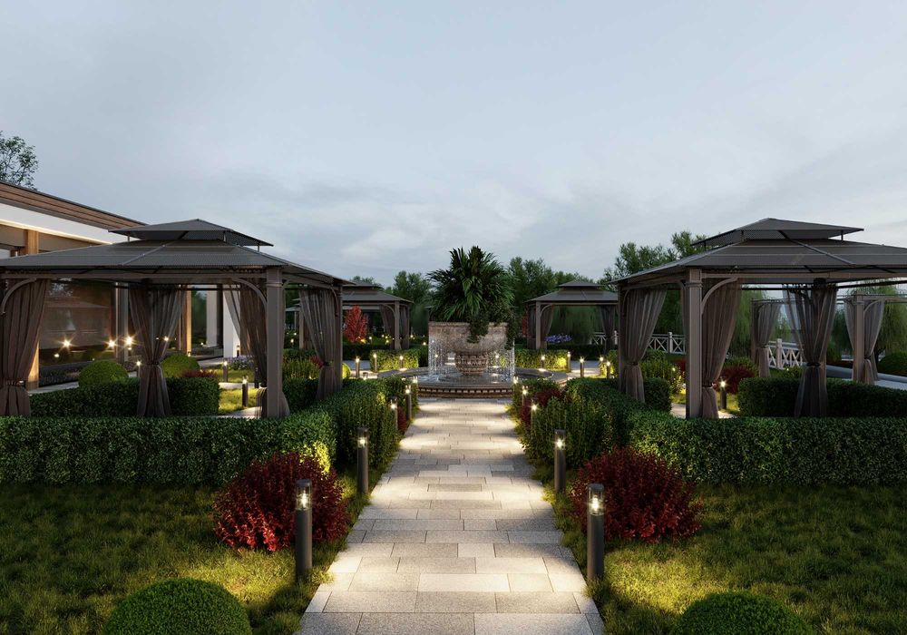 Ландшафтное освещение