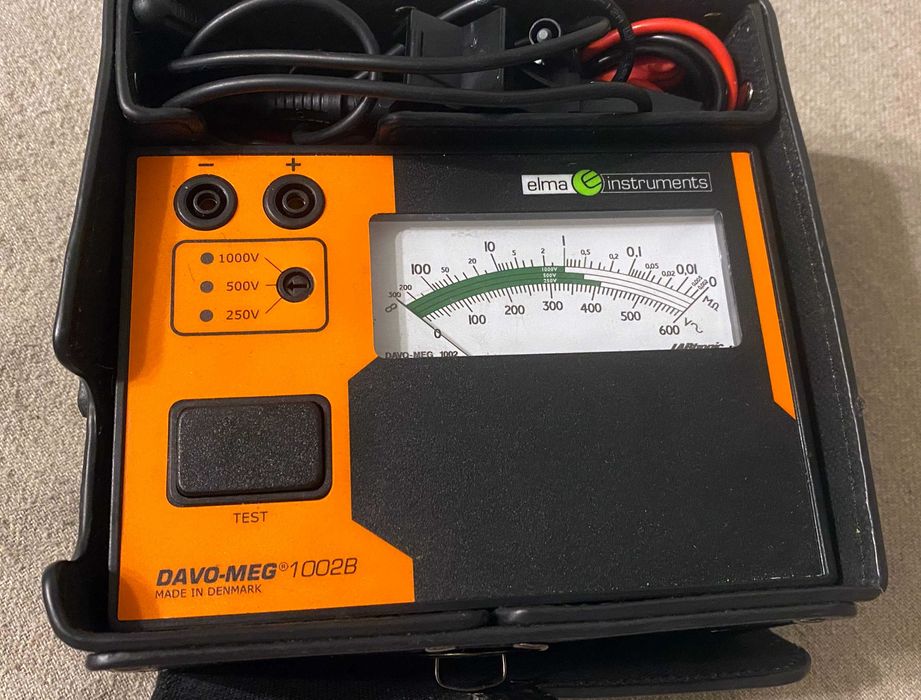 Tester de izolatie motoare electrice DAVO-MEG 1002B - Danemarca