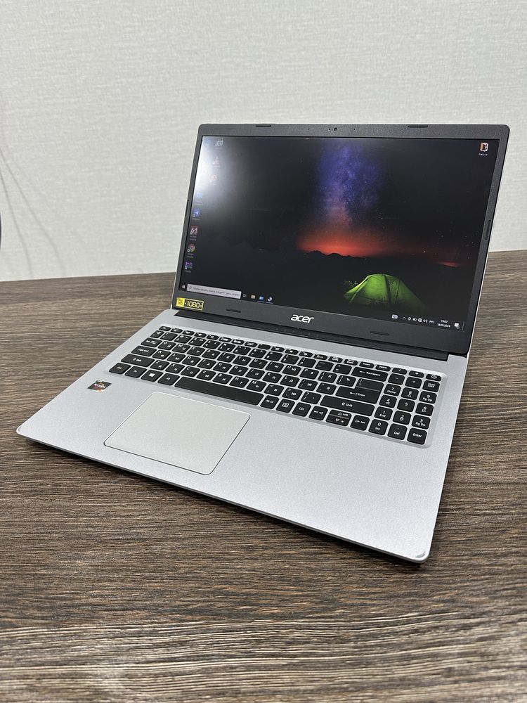 мощный Acer Aspire 3 A315-23, хорошее состояние, яркий Full HD экран