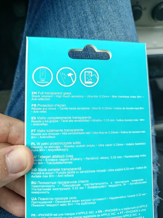 Folie de sticla sigilata Apple iPhone 14 PRO