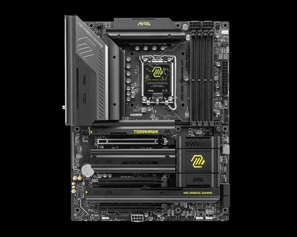 Новая материнская плата MSI MAG Z890 TOMAHAWK WIFI. Сокет LGA 1851.