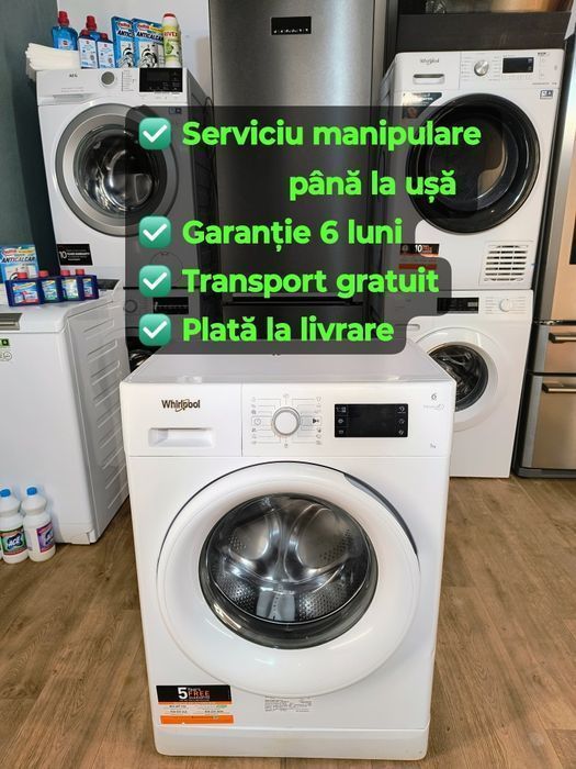 Mașină de spălat rufe Whirlpool Indesit A+++
