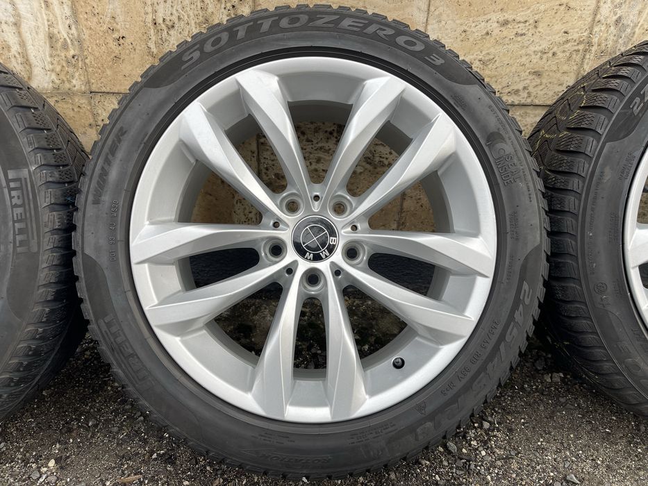 Jante Roti 18 BMW F10 Seria 5 6 Anvelope iarna 245 45 R18 / 275 40 R18