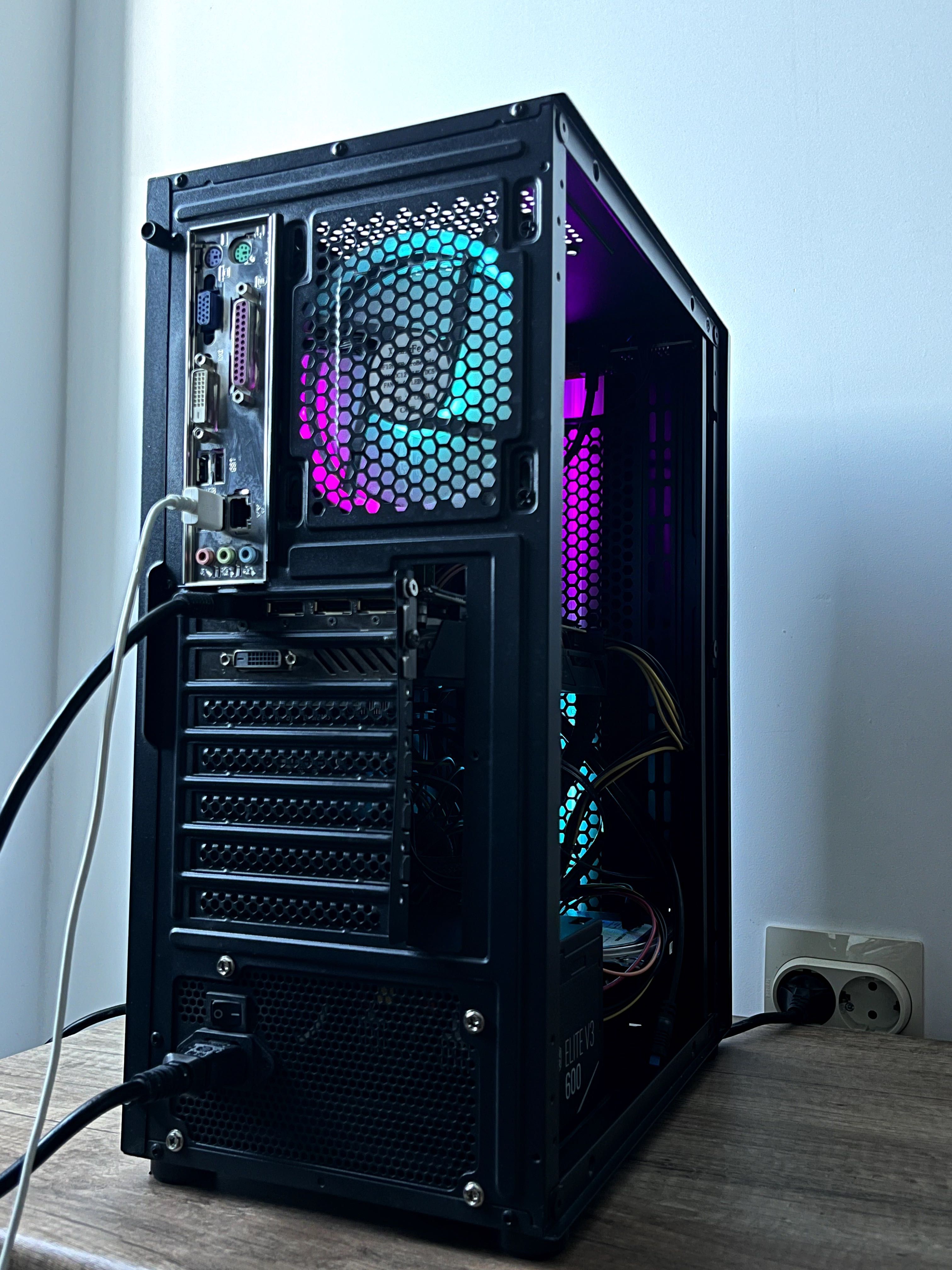 Геймърски компютър i7 + RX580 + 16GB RAM