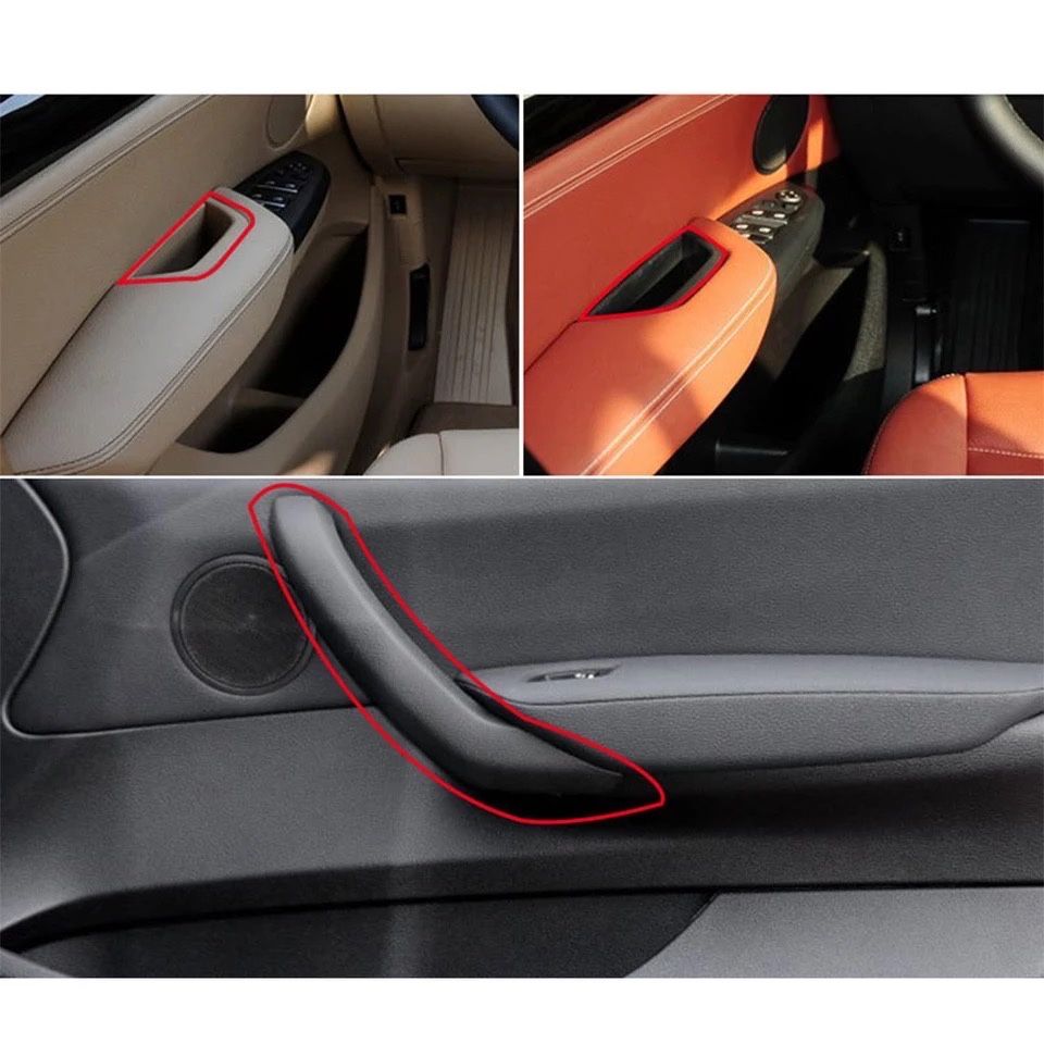 Maner scoica interior sofer dreapta usa negru/crem Bmw X3 X4 F25