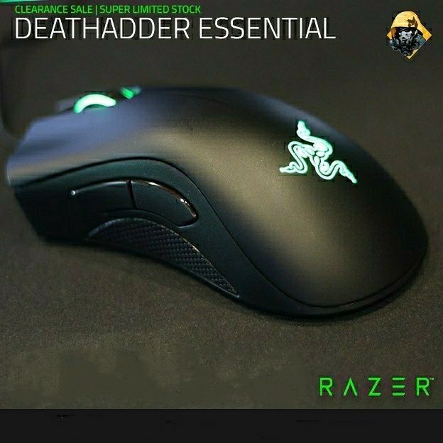 СКИДКА! RAZER Deathadder Essential Игровая мышка/мышь/mishka /DPI 6400