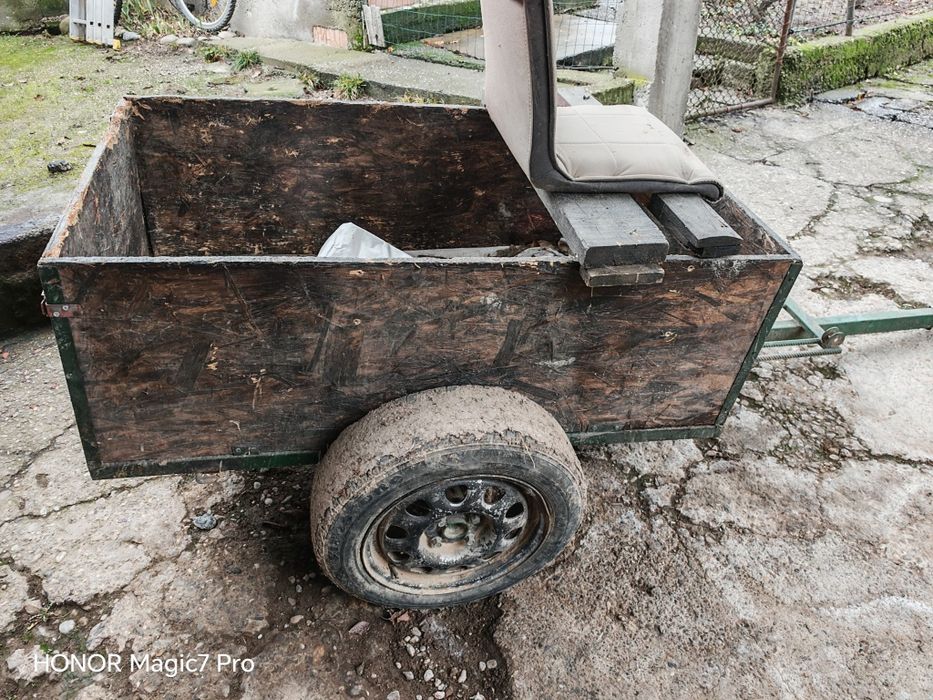 Remorca ATV , motocultor