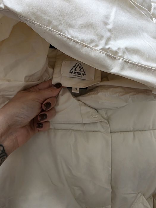 Дълго топло яке размер С