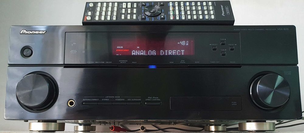 Pioneer VSX 920 muzica HDMI 7.1 USB internet radio filme muzica