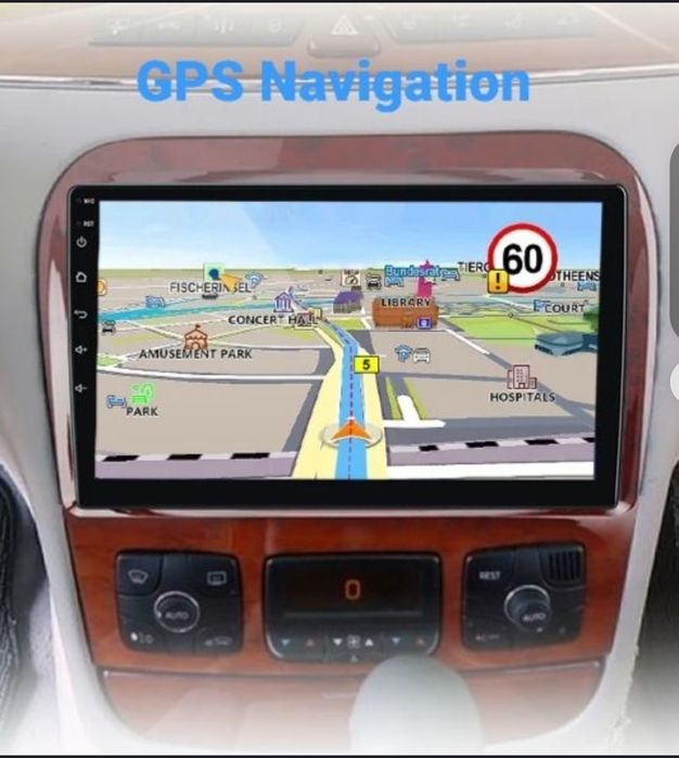 Navigatie Android dedicata Mercedes Benz S-Class W220 (1998-2005)