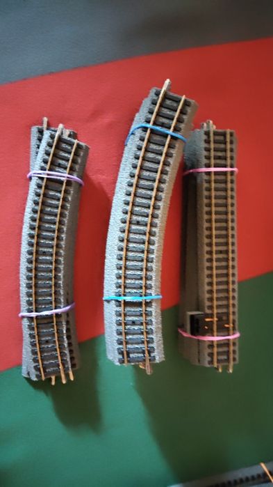 Set complet sina cu terasament Piko H0 pt. trenulet electric