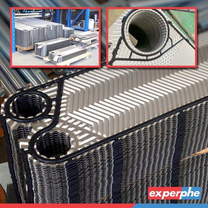 Пластина теплообменника (DN 32mm - 200 mm)