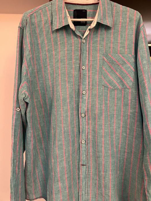 Camasa barbateasca purtata o singura data