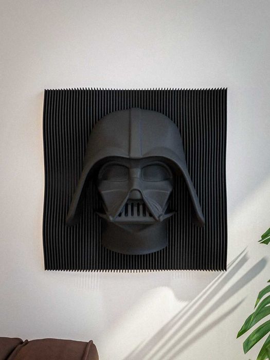 Darth Vader 3Д принтирана картина за стена
