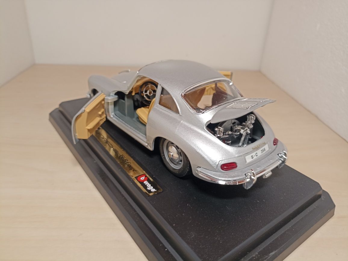 Porsche 356B bburago macheta auto la scara 1 24