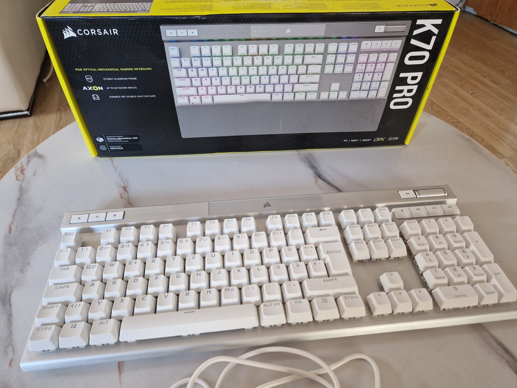 Tastatura Corsair K70 PRO switch OPX