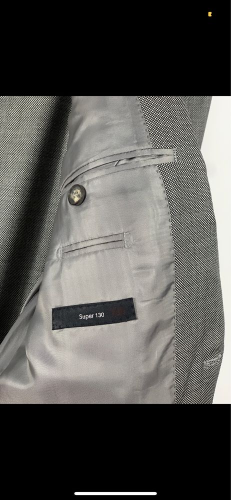 Costum Hugo Boss Super 130 Marimer Bridge  48 M-L barbat