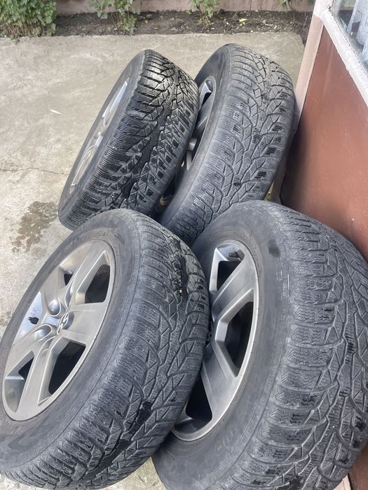 Jante 5x112+ Cauciucuri  iarnă 215/60 R16