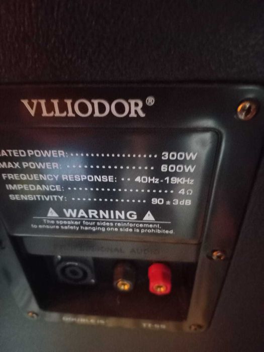Boxe putere Vlliodor 300W