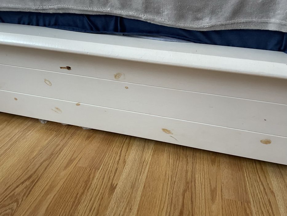 Pat lemn masiv 1,60 m