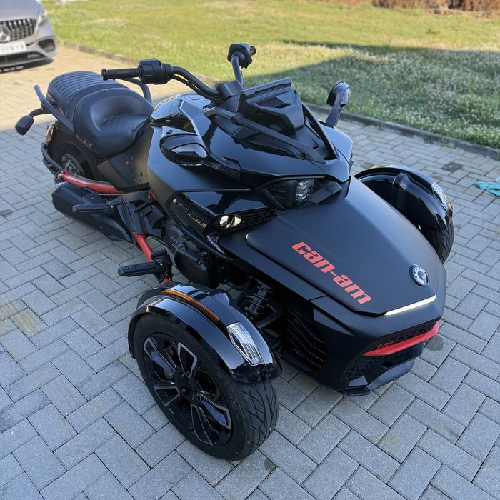 Can am Spyder F3 Black 2024 Ca nou, cel mai mic pret 16.000 Tva inclus