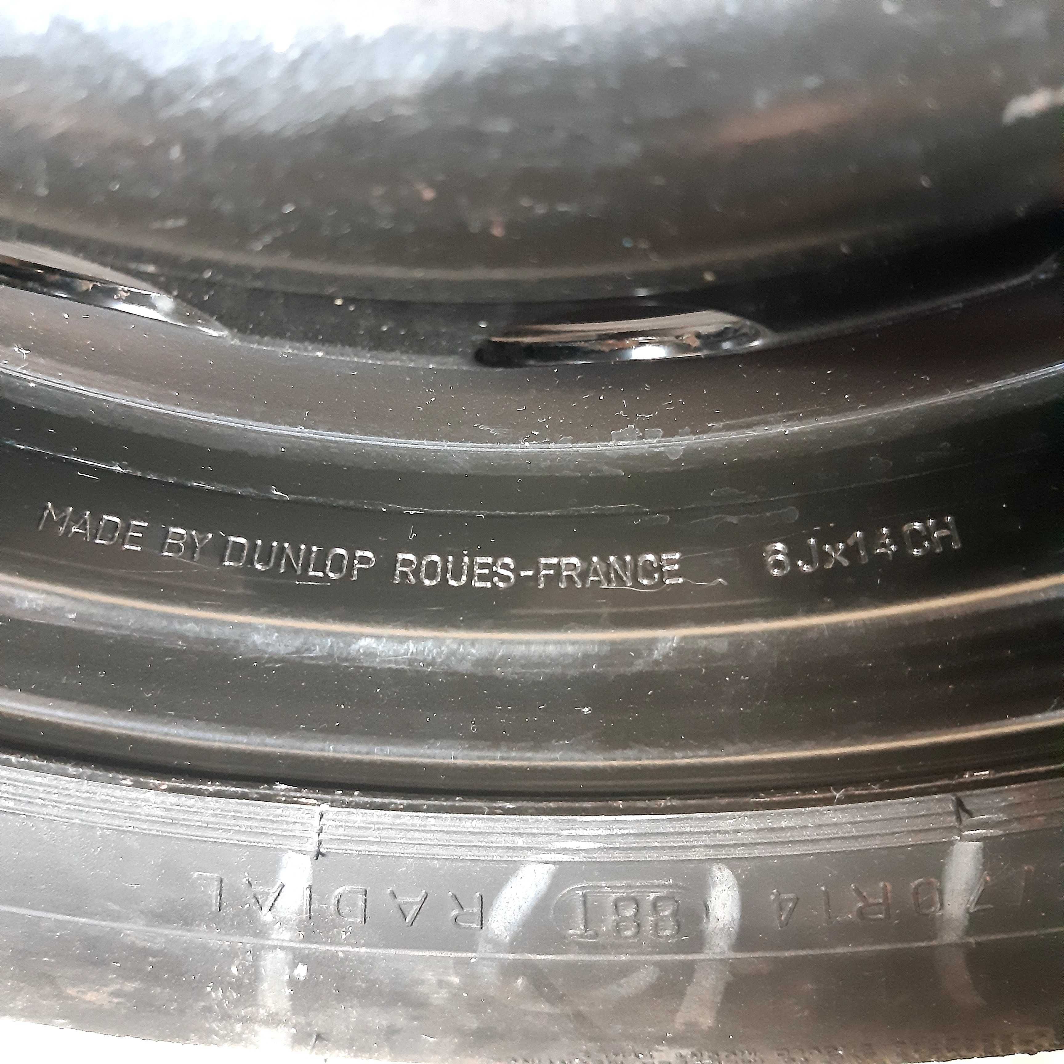 Джанта 6Jx14 CH с гума Dunlop SP9 185/70/14 за Рено Сценик I