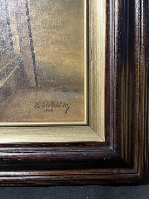 Красива картина на платно с маслени бои